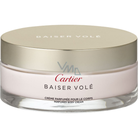 Cartier Baiser Vole parfumovaný telový trblietavý krém pre ženy 200 ml