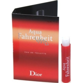 Christian Dior Aqua Fahrenheit toaletná voda pre mužov 1 ml s rozprašovačom, vialka