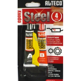 Alteco Epoxy Steel lepidlo s kovovým plnidlom 56,7 g