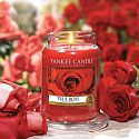 Yankee Candle True Rose - Naozajstná ruža vonná sviečka Classic veľká sklo 623 g