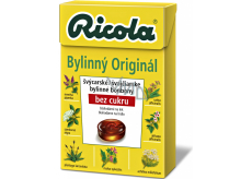 Ricola Original švajčiarske bylinné cukríky bez cukru s vitamínom C z 13 bylín 40 g