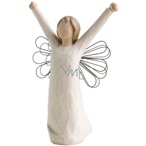 Willow Tree - Anjel odvaha - Prináša ducha víťazstva, inšpirácie a odvahy Figúrka anjela Willow Tree, výška 15 cm