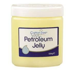 Cotton Tree Petroleum Jelly petrolejová masť na zapareniny, omrzliny, zmäkčenie 226 g