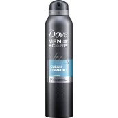 Dove Men + Care Clean Comfort antiperspirant deodorant sprej pre mužov 150 ml