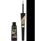 Catrice 24h Brush Liner tekuté očné linky 010 Ultra Black 3 ml