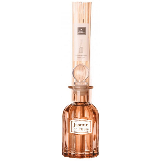 Esprit Provence Jasmínový difuzér s 10 ratanovými tyčinkami 100 ml