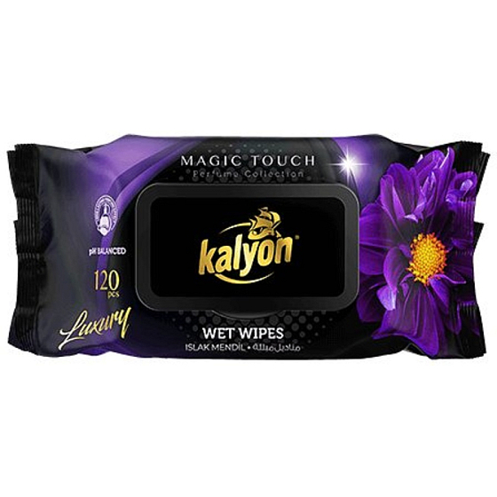 Kalyon Luxury Magic Touch Luxusné vlhčené obrúsky 120 ks