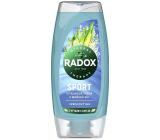 Radox Sport Sprchový gél s citrónovou trávou a morskou soľou pre ženy 225 ml