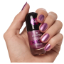 Essence Satin Chrome lak na nechty 02 Artificial Pinktelligence 8 ml