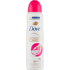 Dove Advanced Care Go Fresh Dračí Ovoce & Krém z Kokosových Ořechů antiperspirant sprej 150ml