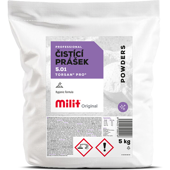 Milit Professional Torsan Pro čistiaci prášok 5 kg