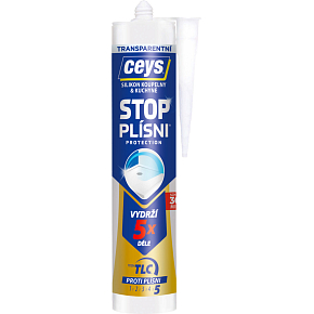 Ceys Stop Plísni sanitárny silikon, transparentný, 280 ml