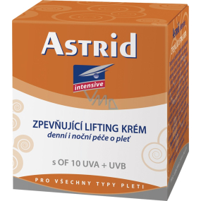 Astrid Intensive spevňujúci lifting krém F10 UVA + UVB 50 ml