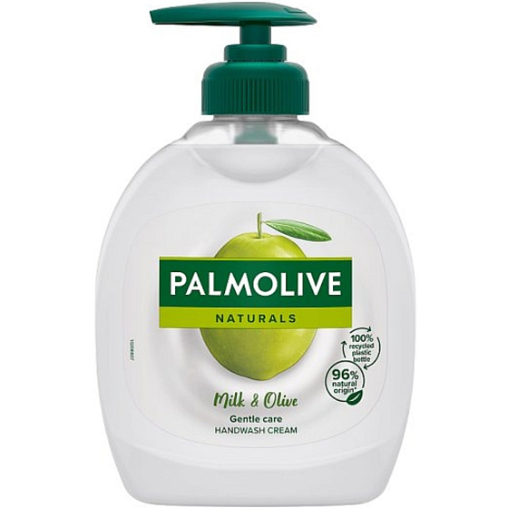 Palmolive Naturals Milk & Olive tekuté mydlo s dávkovačem 300 ml