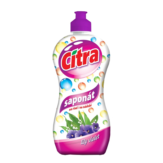 Citra Lily Violet saponát na ručné umývanie riadu 500 ml