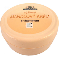 Luna Natural Vitamín E mandľový výživný krém 200 ml