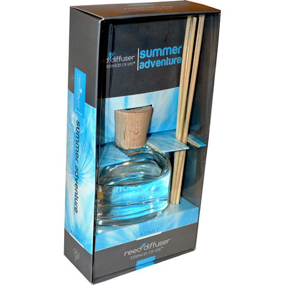Reed Diffuser Summer Adventure vonné tyčinky osviežovač vzduchu 50 ml