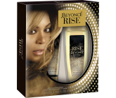 Beyoncé Rise parfumovaný dezodorant sklo pre ženy 75 ml + telové mlieko 75 ml, kozmetická sada
