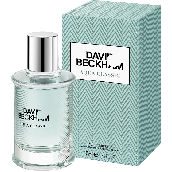 David Beckham Aqua Classic toaletná voda pre mužov 40 ml