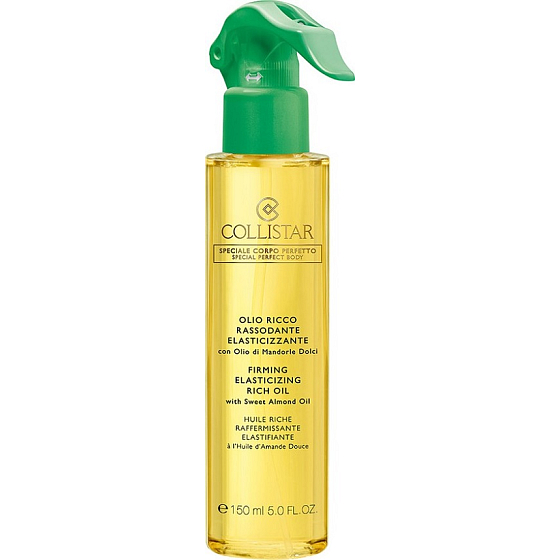 Collistar Firming Elasticizing Rich Oil spevňujúce a elastizujúce bohatý olej s olejom zo sladkých mandlí 150 ml