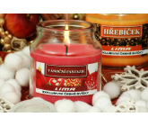 Lima Aróma Dreams Vianočný fantázie aromatická sviečka pohár s viečkom 120 g