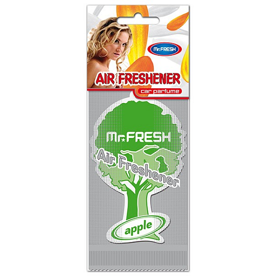 Mister Fresh Car Parfume Apple osviežovač vzduchu závesný 1 kus