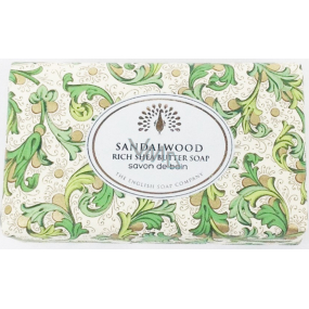 English Soap Santalové drevo prírodné parfumované mydlo s bambuckým maslom 190 g
