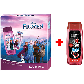 La Rive Disney Frozen toaletná voda 50 ml + 2v1 sprchový gél 250 ml darčeková sada
