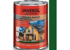 Colorlak Univerzal SU2013 syntetická lesklá vrchná farba Zelená tmavá 0,6 l