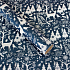Zowie Darčekový baliaci papier 70 x 150 cm Vianočný Nordic modrý