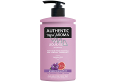 Authentic Toya Aroma Grapes & Grapefruit tekuté mydlo dávkovač 400 ml