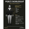 Percy Nobleman Štetka na holenie s prírodnými štetinami pre mužov