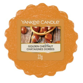 Yankee Candle Golden Chestnut - Zlatý gaštan vonný vosk do aromalampy 22 g