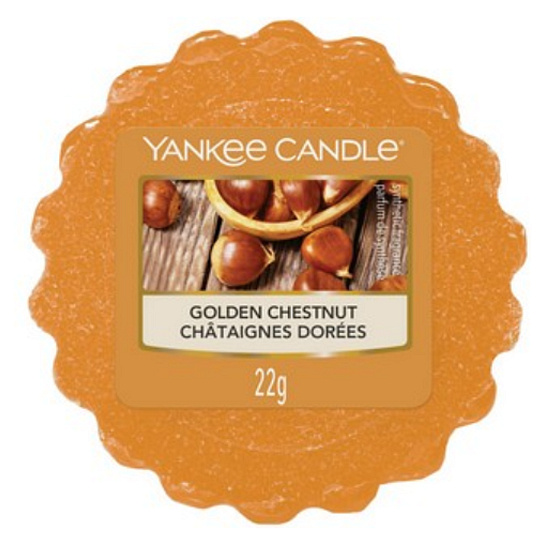 Yankee Candle Golden Chestnut - Zlatý gaštan vonný vosk do aromalampy 22 g