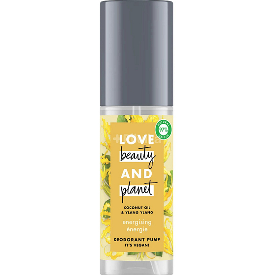 Love Beauty & Planet Ylang Ylang olej energizujúci deodorant pre ženy 125 ml