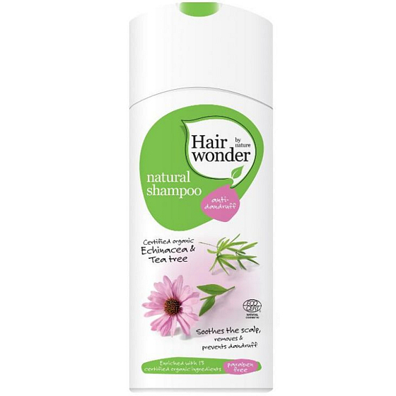 Hair Wonder Natural Anti Dandruff prírodné šampón proti lupinám 200 ml