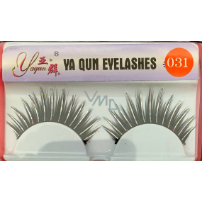 EyelaShes Umelé riasy s lepidlom 031 Black 1 pár