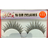EyelaShes Umelé riasy s lepidlom 031 Black 1 pár