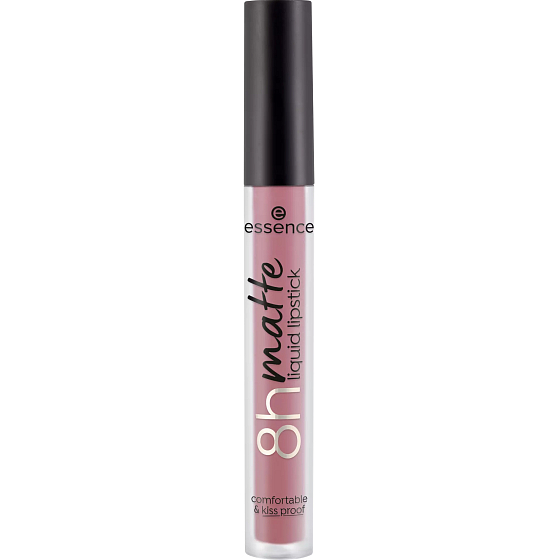 Essence 8h Matte tekutý matný rúž 06 Cool Mauve 2,5 ml