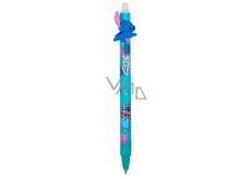 Colorino Pogumované pero Disney Stitch svetlo modré, modrá náplň 0,5 mm rôzne typy