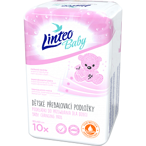 Linteo Baby prebaľovacie podložky, 10 ks