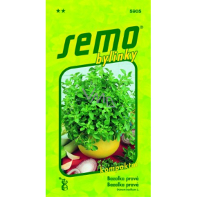 Semo Bazalka pravá kompaktná bylinky 0,8 g