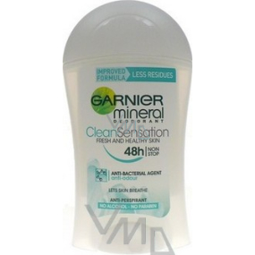 Garnier Mineral Clean Sensation antiperspirant dezodorant stick pre ženy 40 ml