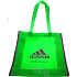 Adidas for Women taška zelenofialový 36 x 38 x 11 cm neónová