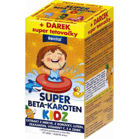 Revital Super Beta-karotén Kids doplnok stravy 45 tabliet