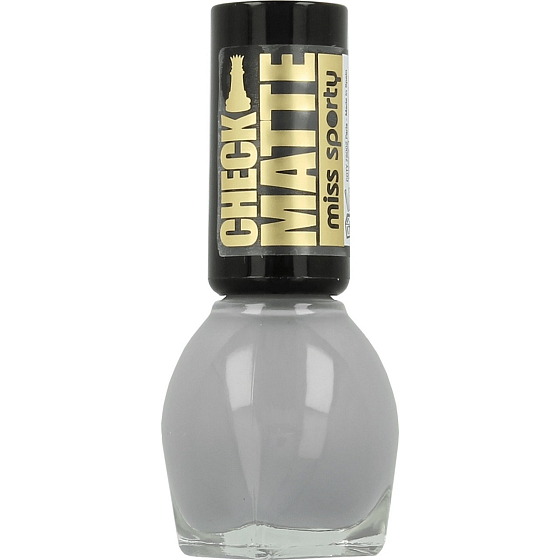 Miss Sporty Check Matte lak na nechty 001 7 ml