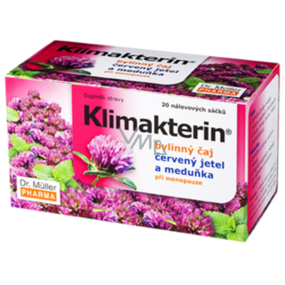 Dr. Müller Klimakterin bylinný čaj pri menopauze 20 x 1,5 g