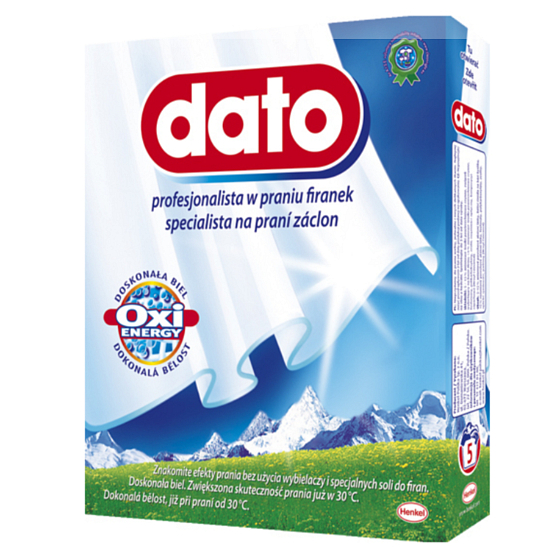 Dato Oxi Energy prací prášok na záclony 365 g