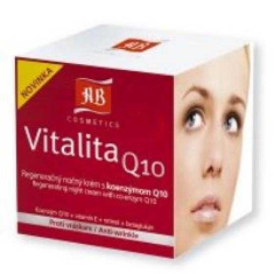 AB Vitalita s koenzýmom Q10 regeneračný nočný krém 50 g