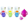 First Steps Sipper Cup 12+ fľašu so násoskou a dvoma ušami pre deti zelená 300 ml